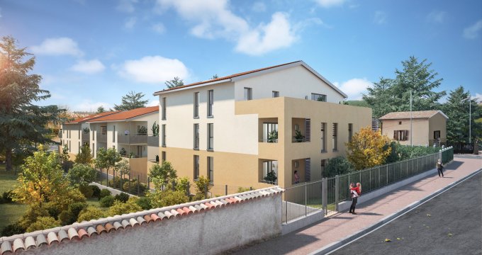 Achat / Vente programme immobilier neuf Anse en face du parc de la Roseraie (69480) - Réf. 9509