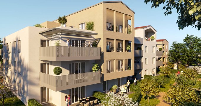 Achat / Vente programme immobilier neuf Irigny à 300m de la place de L’Église (69540) - Réf. 8835