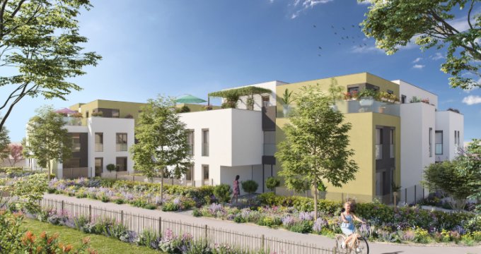 Achat / Vente programme immobilier neuf Sainte-Foy-lès-Lyon coeur quartier Saint-Loup (69110) - Réf. 5272