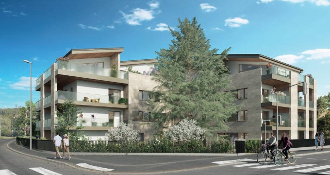 Achat / Vente programme immobilier neuf Sainte-Foy-lès-Lyon en lisière de Lyon 5ème (69110) - Réf. 10802