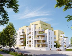 Achat / Vente programme immobilier neuf Bron au pied du tramway T2 Essarts-Iris (69500) - Réf. 9492