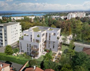 Achat / Vente programme immobilier neuf Décines-Charpieu face au jardin des Droits de L'Homme (69150) - Réf. 6578