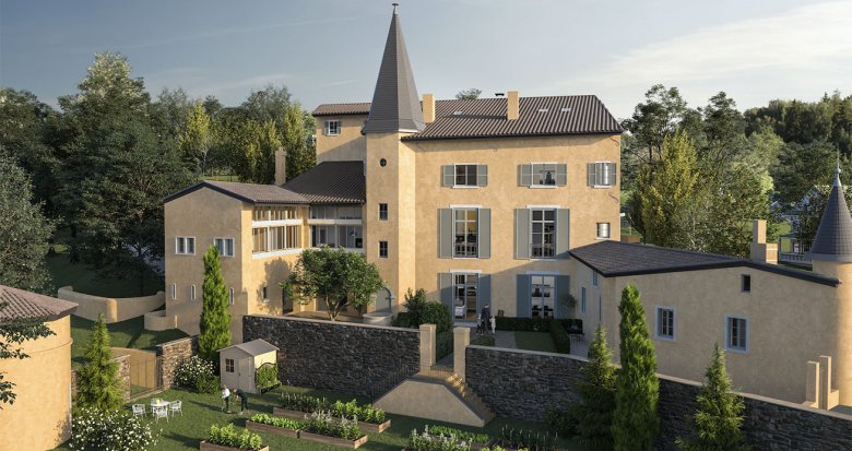 Achat / Vente programme immobilier neuf Albigny-sur-Saône Monument Historique aux portes de Neuville (69250) - Réf. 9477