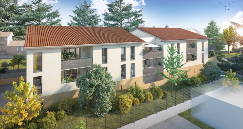 Achat / Vente programme immobilier neuf Anse en face du parc de la Roseraie (69480) - Réf. 9509