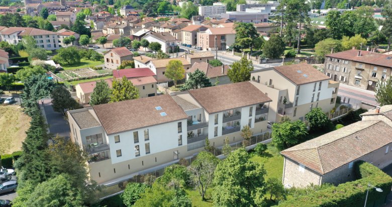 Achat / Vente programme immobilier neuf Anse en face du parc de la Roseraie (69480) - Réf. 9509