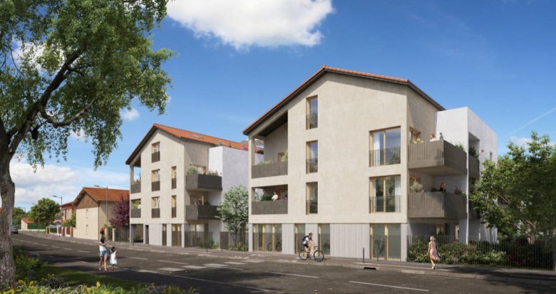 Achat / Vente programme immobilier neuf Chassieu à 5 min d'Eurexpo (69680) - Réf. 9534