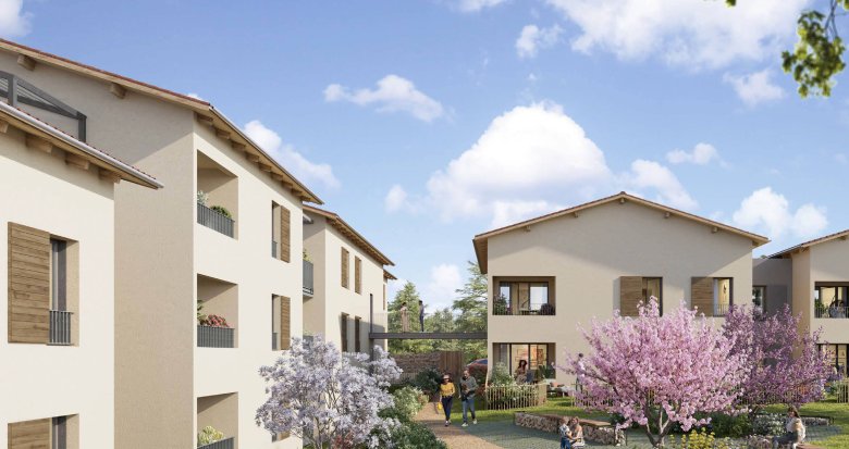 Achat / Vente programme immobilier neuf Chessy cité médiévale près de Lyon (69380) - Réf. 9504