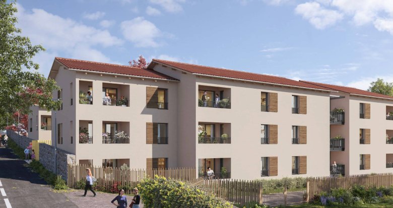 Achat / Vente programme immobilier neuf Chessy cité médiévale près de Lyon (69380) - Réf. 9504