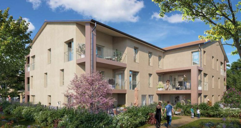 Achat / Vente programme immobilier neuf Colombier-Saugnieu aux portes de Lyon (69124) - Réf. 9535