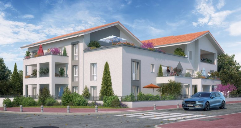 Achat / Vente programme immobilier neuf Colombier-Saugnieu en plein centre bourg (69124) - Réf. 10912