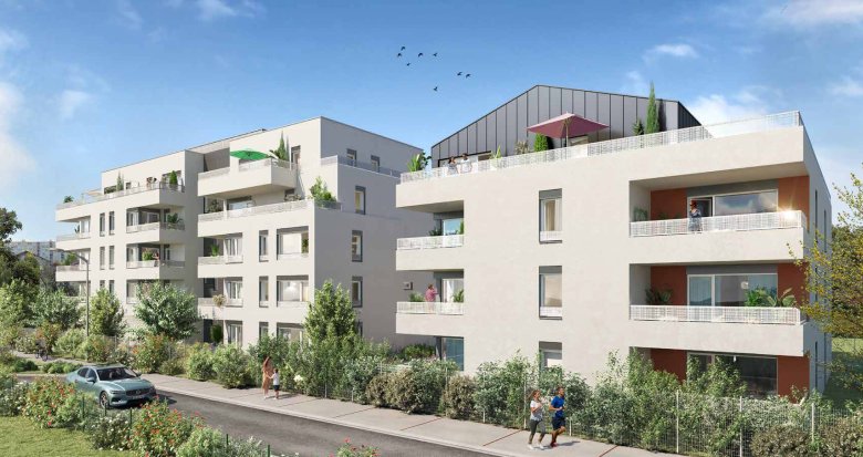 Achat / Vente programme immobilier neuf Corbas à 20 minutes en voiture de Lyon (69960) - Réf. 9541