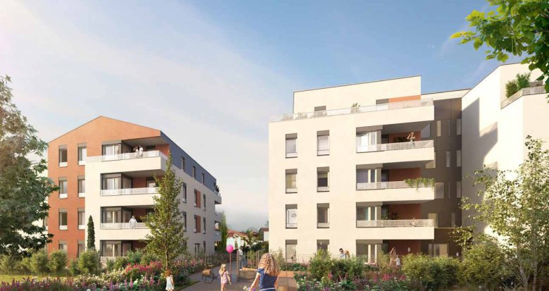 Achat / Vente programme immobilier neuf Corbas à 20 minutes en voiture de Lyon (69960) - Réf. 9541