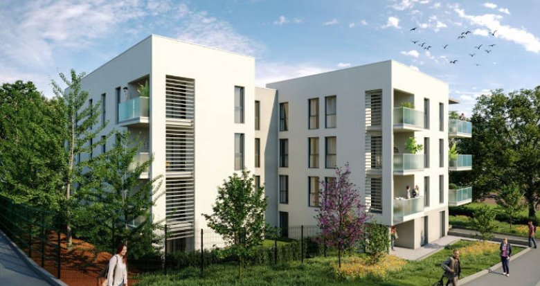 Achat / Vente programme immobilier neuf Gleizé à 15 minutes à pied de la gare (69400) - Réf. 4741