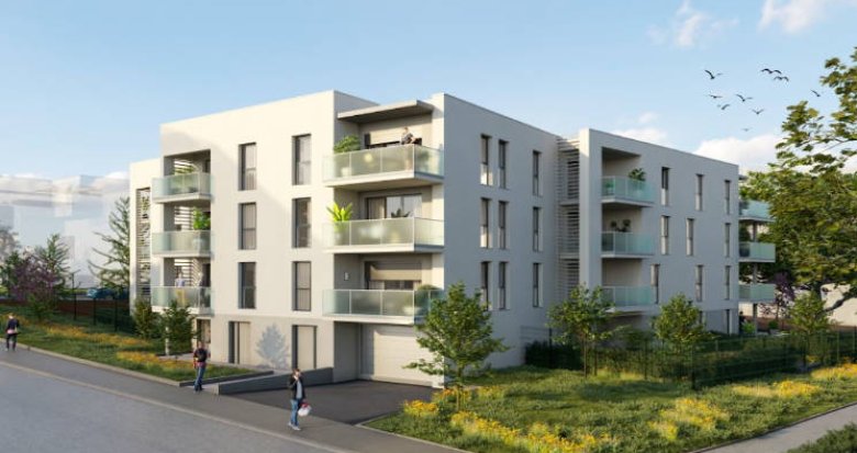 Achat / Vente programme immobilier neuf Gleizé à 15 minutes à pied de la gare (69400) - Réf. 4741