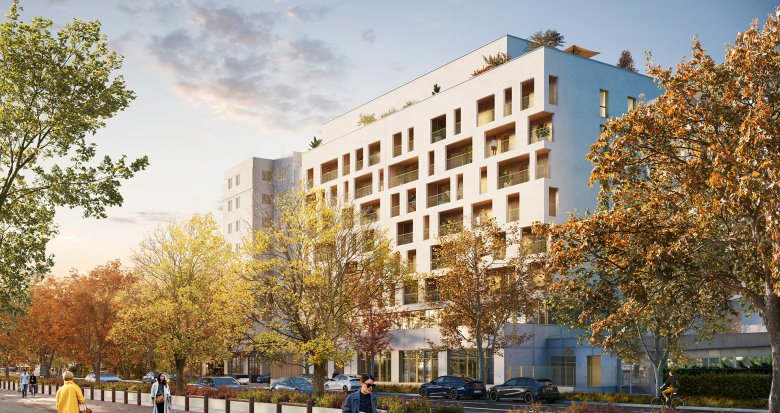 Achat / Vente programme immobilier neuf Lyon 08 à 10 min à pied du tram T2 Villon (69008) - Réf. 9473