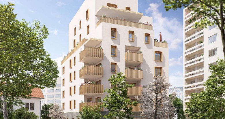 Achat / Vente programme immobilier neuf Lyon 8ème à 150 m du tramway T6 (69008) - Réf. 11075