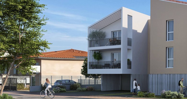 Achat / Vente programme immobilier neuf Mions centre à 2 min de la Halle du marché et des commerces (69780) - Réf. 9526