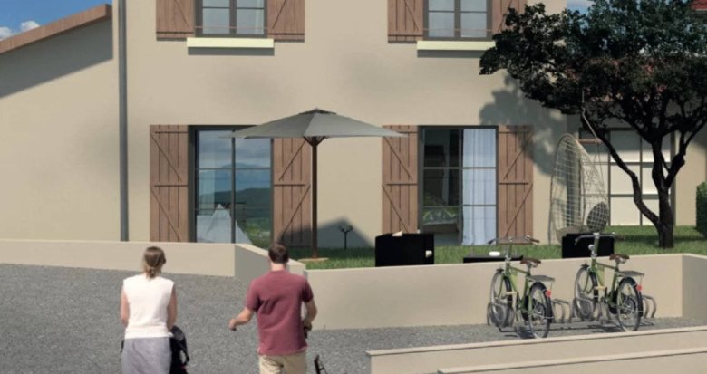 Achat / Vente programme immobilier neuf Neuville-sur-Saône secteur calme à 10 min de la Saône (69250) - Réf. 9486