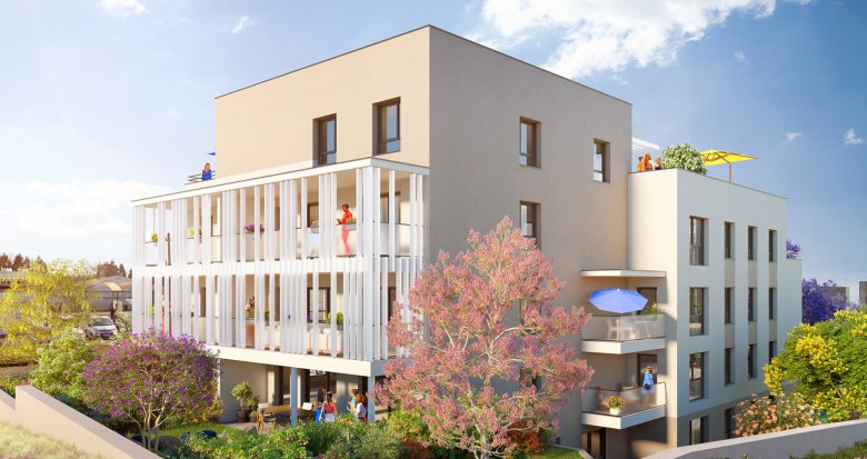 Achat / Vente programme immobilier neuf Rillieux-la-Pape Ville Nouvelle Nord proche commerces (69140) - Réf. 9493