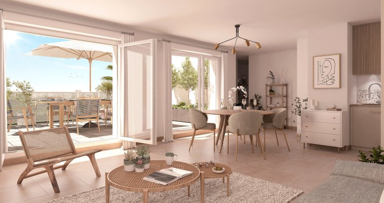 Achat / Vente programme immobilier neuf Sainte-Foy-l'Argentière vue sur les Monts du Lyonnais (69610) - Réf. 8791