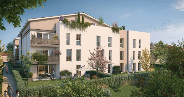 Achat / Vente programme immobilier neuf Simandres accès rapide sur l’agglomération lyonnaise (69360) - Réf. 9528