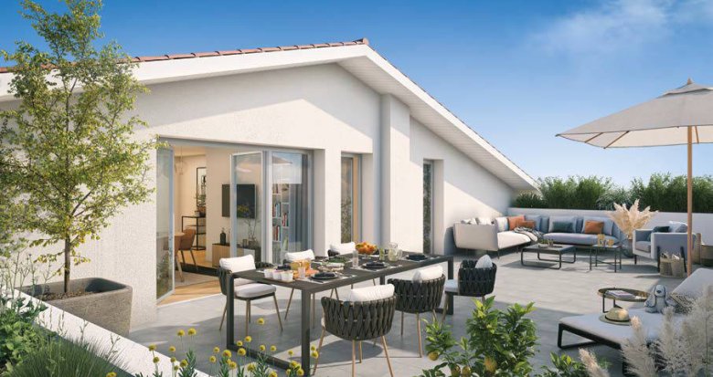 Achat / Vente programme immobilier neuf Simandres accès rapide sur l’agglomération lyonnaise (69360) - Réf. 9528