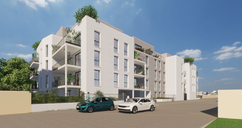 Achat / Vente programme immobilier neuf Vénissieux en lisière de Lyon 08 à 550m du tram T6 (69200) - Réf. 9542