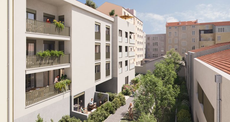 Achat / Vente programme immobilier neuf Villeurbanne à 10 min de la Part-Dieu (69100) - Réf. 9488