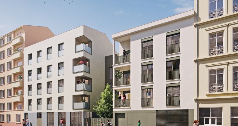 Achat / Vente programme immobilier neuf Villeurbanne à 10 min de la Part-Dieu (69100) - Réf. 9488