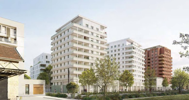 Achat / Vente programme immobilier neuf Villeurbanne en face du tramway T3 direction la gare Part-Dieu (69100) - Réf. 9491